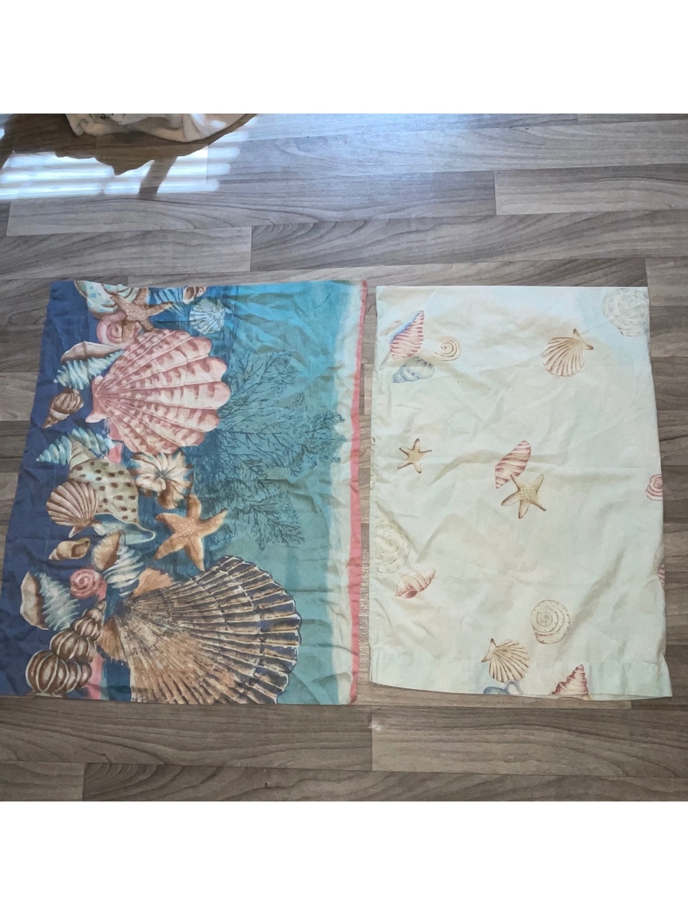 2 vintage pillowcases